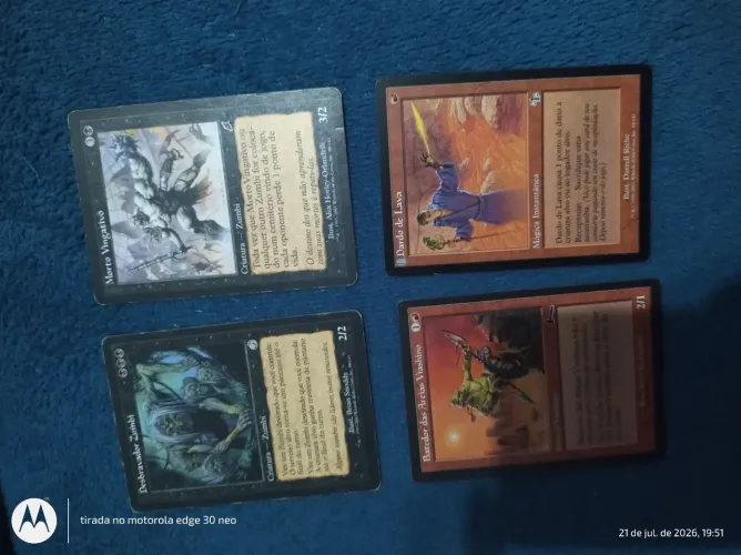 4 cartas Magic the gathering