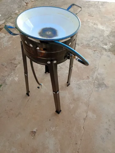 Fogareiro +tacho para pastel 
