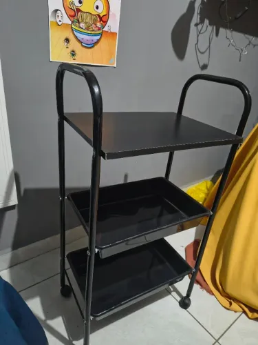 Carrinho auxiliar bancada para estética / tattoo