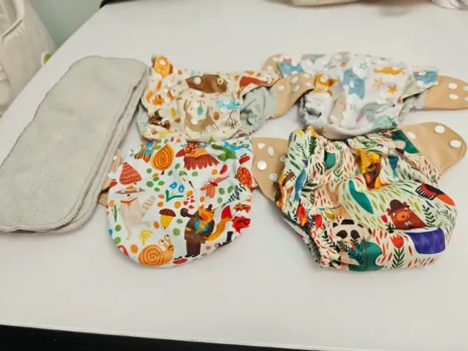 Kit com 4 Fraldas Ecológicas Premium da Elinfant