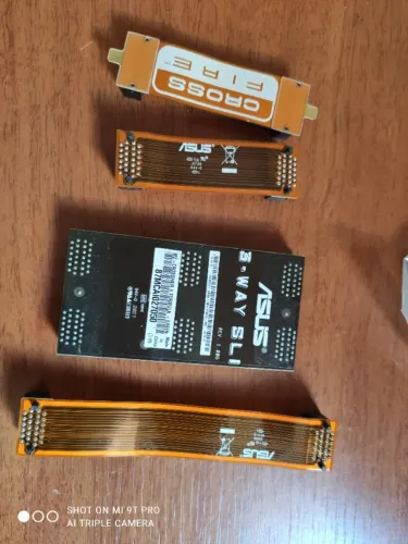 Conectores ASUS SLI para placa de vídeo