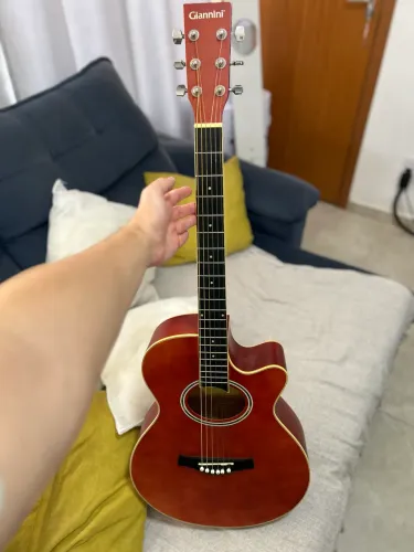 Violão aço Giannini mini jumbo