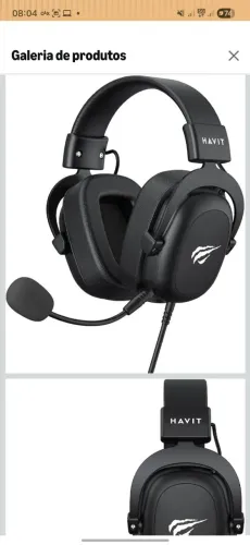 Headset Gamer Havit Drivers 53mm HV-H2002D All Black