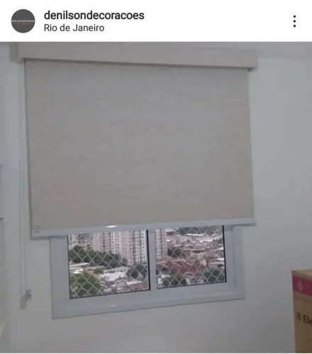 Persiana de Rolo com blackout com bandor