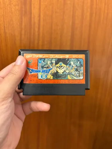 Dragon Quest 3 III para Famicom original Cartucho