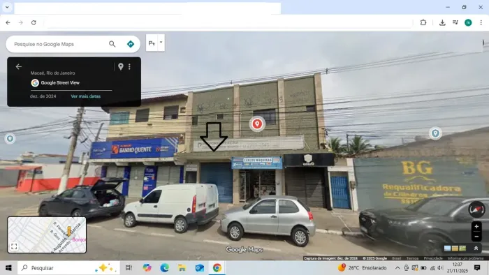 Loja para locação no Sol y Mar em Macaé/RJ, Loja com 60M2 + pequeno espaço de sobreloja.