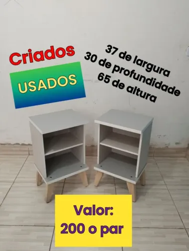 Mesas p cabeceira - ENTREGO 