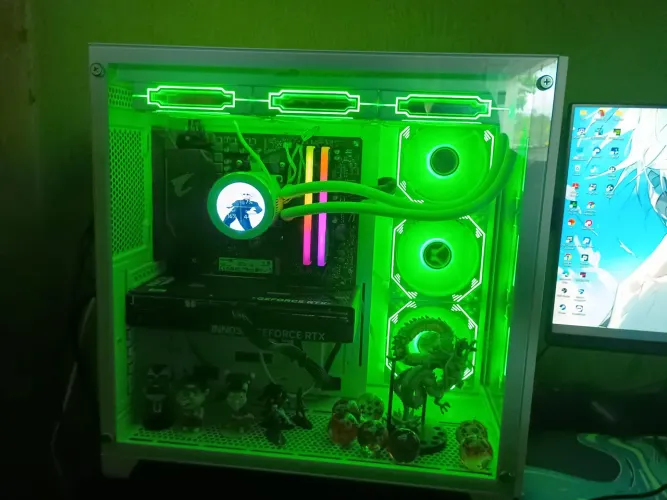 Pc gamer e monitor 240hz Pc roda qualquer jogo