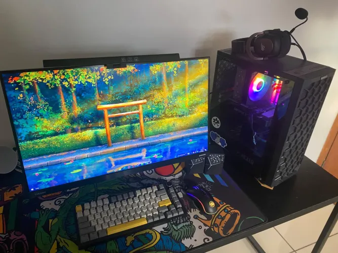 PC Gamer Completo + Monitor 144Hz + Periféricos