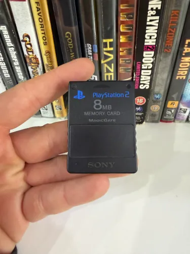 Vendo Memory Car Ps2 Original - Semi novo 