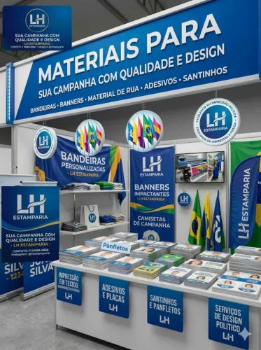 Sua campanha política com qualidade , venha conferir , entrem em contato