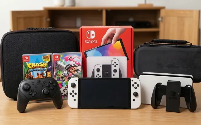 Kit Nintendo Switch Oled completo