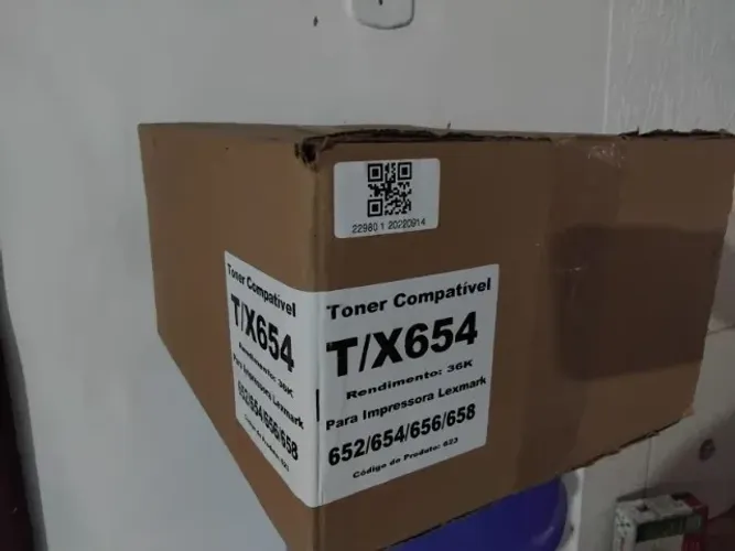 Cartucho de toner Lexmark T650 T654 T656 X651 X654 X656 25k
