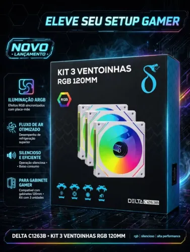 KIT 3 VENTOINHAS / BRANCO
