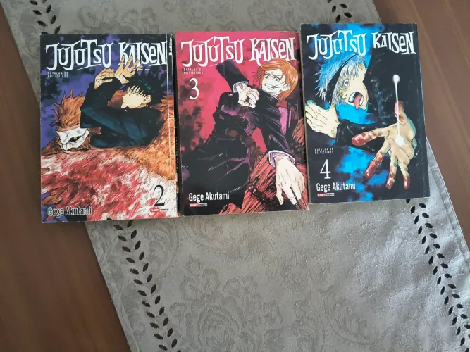 Mangás Jujitsu Kaisen Vol 2-4