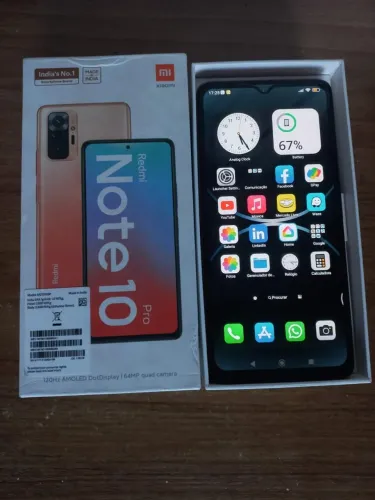 Note 10 pro 128g 6 de ram