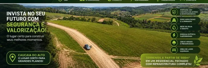 Seu Novo Endereço Está Aqui! Terrenos de 500m² em Cotia