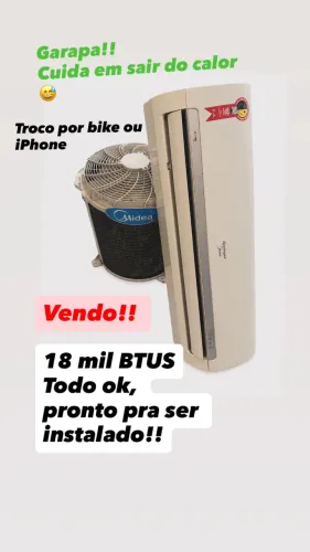 Ar condicionado Springer 18mil BTUS 