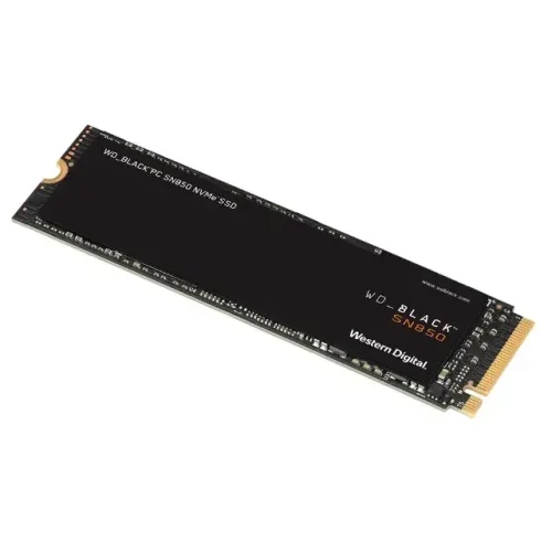 SSD 1 TB WD Black SN850, PCIe, NVMe, Leitura: 7000MB/s e Gravação: 5300MB/s - WDS100T1X0E