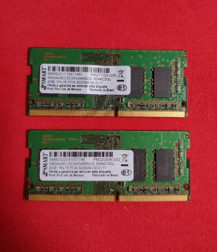 * MEMÓRIA DDR4 8GB PARA NOTEBOOK *
