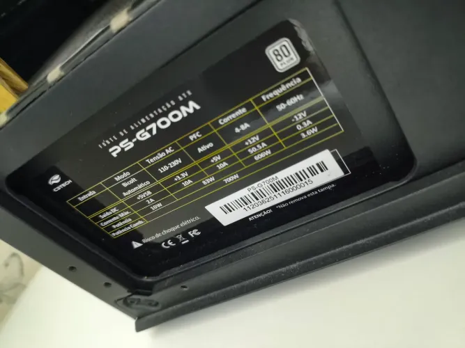 Fonte Pc computador e som