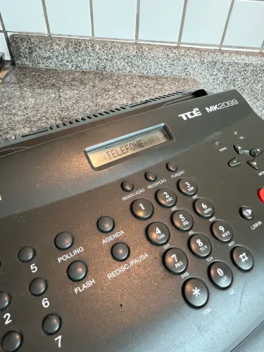 Telefone Fax e Copiadora TCE MK2099 - Bivolt - Ótimo Estado