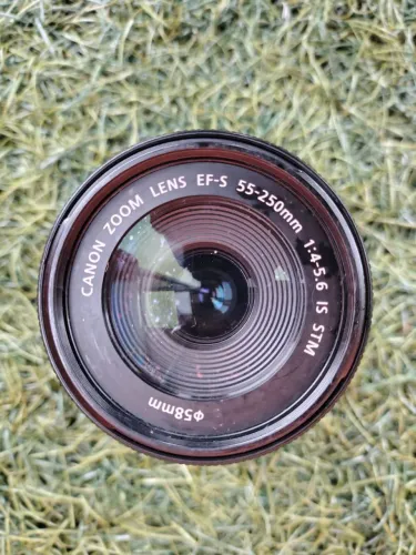 Lente EF-S 55-250mm IS STM ( leia descrição)