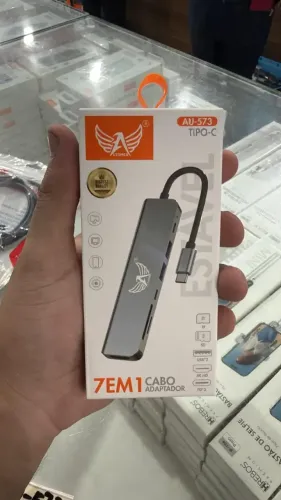 Adaptador HUB USB-C com 8 Funções em 1