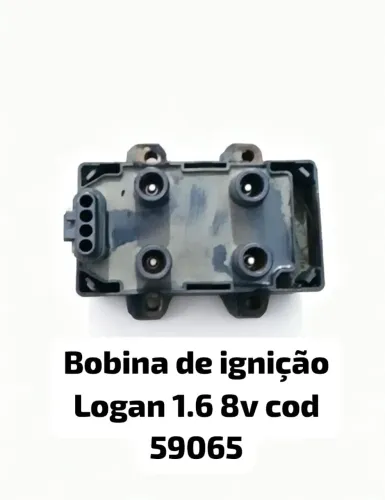 Bobina de ignição Logan 1.6 8v cod 59065