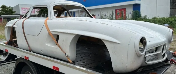 Carroceria Mercedes 300SL Asa de gaivota 1958