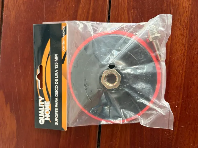 Suporte para lixa com Velcro