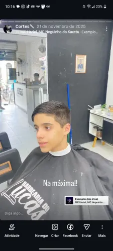 Barbeiro a domicílio 