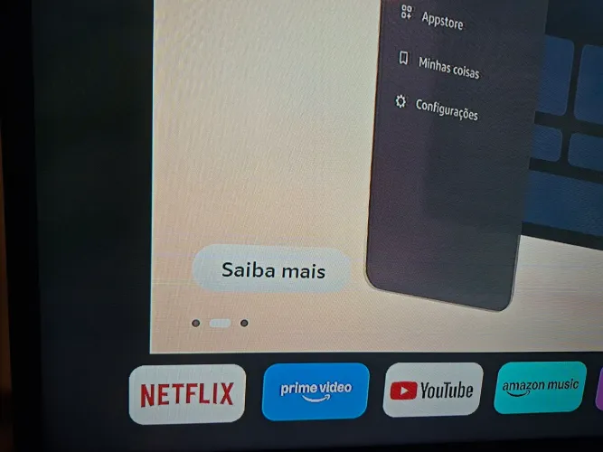 Smart Tv Samsung 48 polegadas com linhas na tela