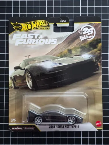 '03 Honda NSX Type-R - Hot Wheels Premium Temático Velozes e Furiosos