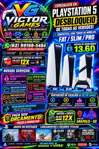 PlayStation 5 13.60 Serviços