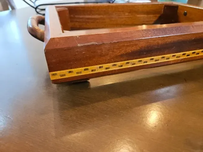 Suporte mesa assadeira Marinex madeira maciça.