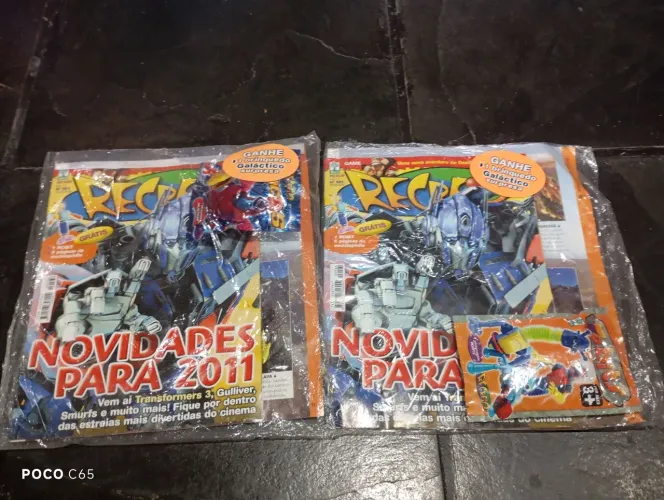 Revistas recreio lacradas com brindes editora ABRIL