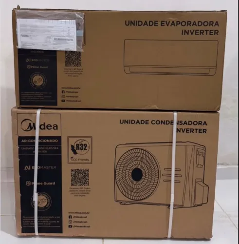 MIDEA ECOMASTER LACRADO COM NOTA FISCAL