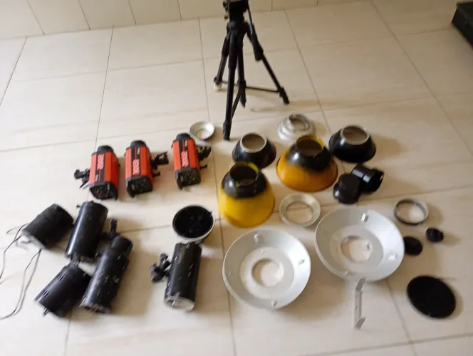 Tochas para estúdio fotográfico