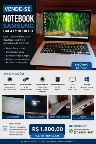 Vende Notebook