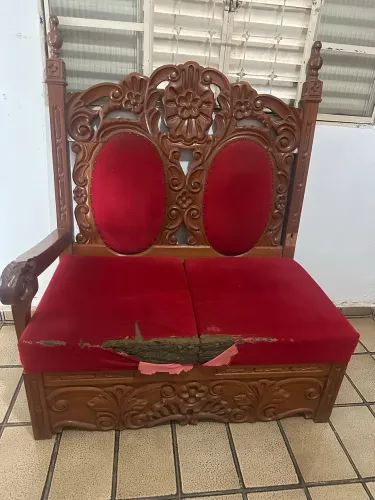 Sofá colonial 
