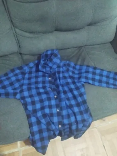 Camisa xadrez masculina Tam. G