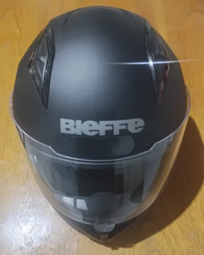 Capacete Bieffe B40 Classic com Óculos Interno - Tam. 58
