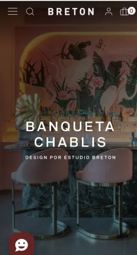 2 banquetas chablis Breton