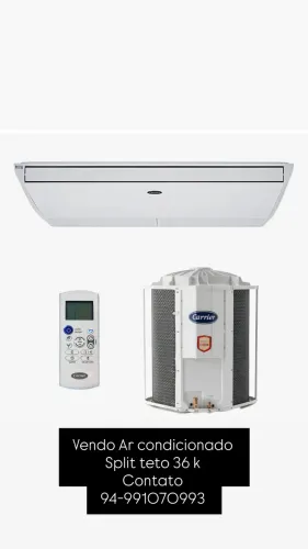 Vendo ar condicionado Split piso teto 36 mil Btu 