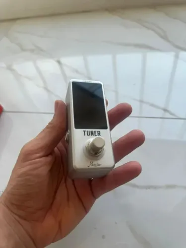 Pedal Afinador Tuner Rowin Guitarra