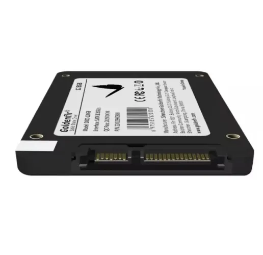SSD GOLDENFIR, 256GB, SATA 3, Leitura 580 MB/s, Gravação 540 MB/s