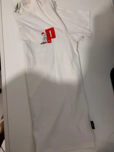 Camiseta Puma Original Branca Masculina Tam M