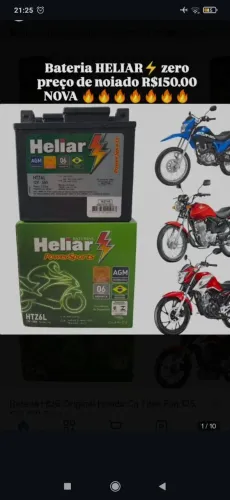 Bateria heliar 12 volts 6 amperes