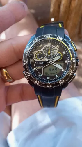 Relógio citizen super Cronógrafo Eco drive